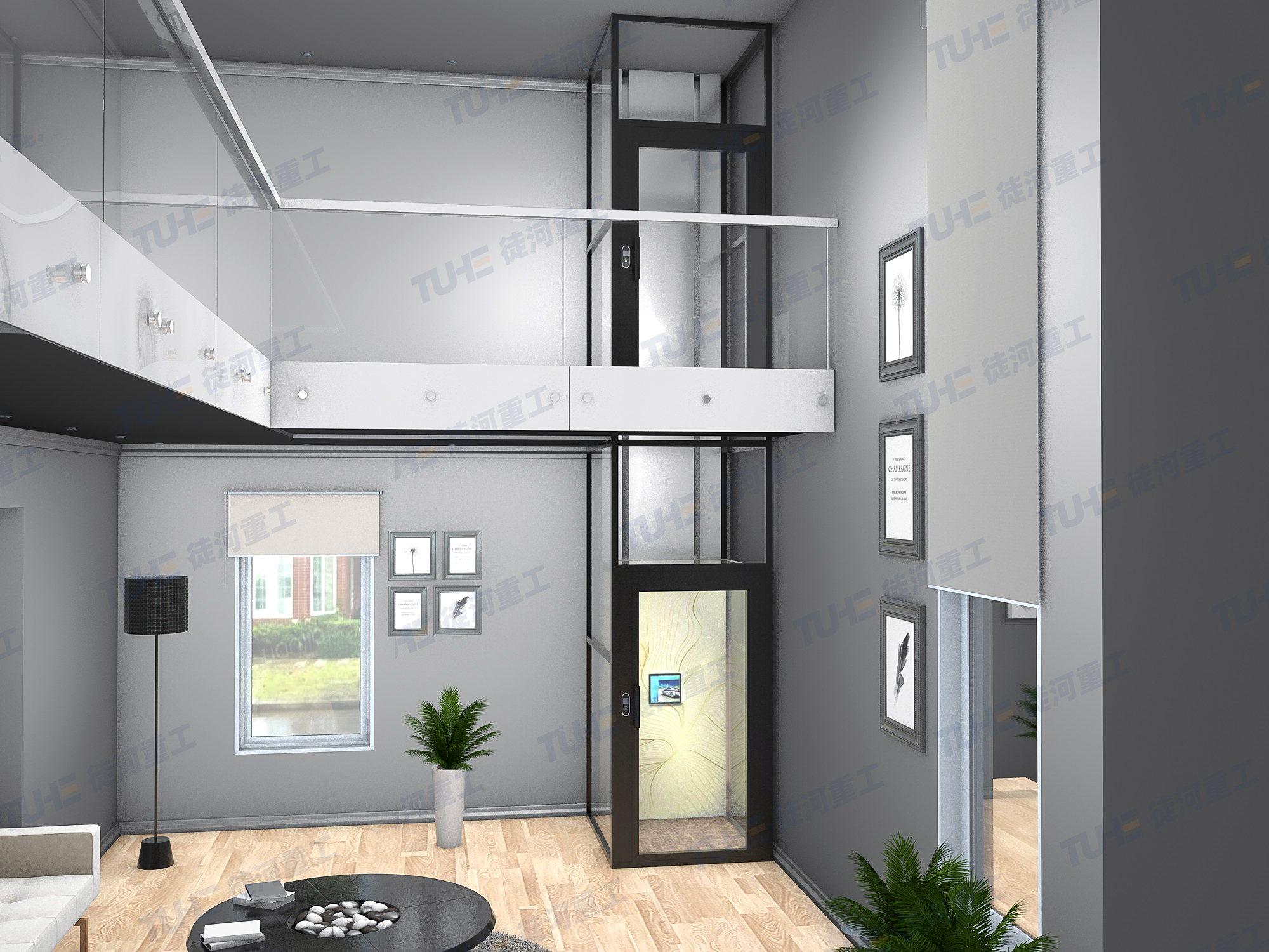 Small elevators for homes